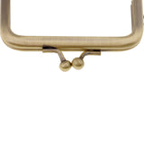 Maxbell 8.5cm Rectangular Metal Frame Kiss Clasp Lock for Handbag Purse Coin Bag - Aladdin Shoppers