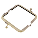 Maxbell 8.5cm Rectangular Metal Frame Kiss Clasp Lock for Handbag Purse Coin Bag - Aladdin Shoppers