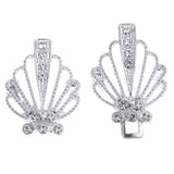 Maxbell 2 Pair Crystal Wedding Closure Hook and Eye Clasp for Sewing Crafts Supplies