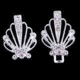 Maxbell 2 Pair Crystal Wedding Closure Hook and Eye Clasp for Sewing Crafts Supplies