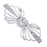 Maxbell 2 Pair Crystal Wedding Closure Hook and Eye Clasp for Sewing Crafts Supplies