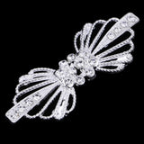 Maxbell 2 Pair Crystal Wedding Closure Hook and Eye Clasp for Sewing Crafts Supplies