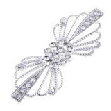 Maxbell 2 Pair Crystal Wedding Closure Hook and Eye Clasp for Sewing Crafts Supplies