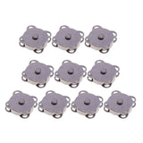 Maxbell 10 Pairs Magnetic Clasps Snaps Buttons for Purses Handbag Sewing Craft 14mm - Aladdin Shoppers