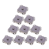 Maxbell 10 Pairs Magnetic Clasps Snaps Buttons for Purses Handbag Sewing Craft 14mm - Aladdin Shoppers