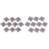 Maxbell 10 Pairs Magnetic Clasps Snaps Buttons for Purses Handbag Sewing Craft 14mm - Aladdin Shoppers