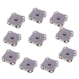Maxbell 20 Pairs Magnetic Clasps Snaps Buttons for DIY Purses Handbag Craft 14/18mm