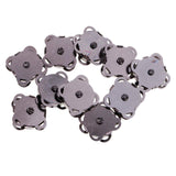 Maxbell 10 Pairs Magnetic Clasps Snaps Buttons for Purses Handbag Sewing Craft 18mm - Aladdin Shoppers