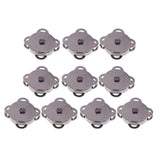 Maxbell 20 Pairs Magnetic Clasps Snaps Buttons for DIY Purses Handbag Craft 14/18mm