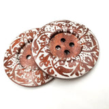 Maxbell 20cs Mixed Wooden 4 Holes Painted Sewing Buttons Craft DIY Scrapbooking