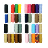 Maxbell 24Pcs/lot Hand Sewing Threads with Repair Upholstery Curved Needles Carpet