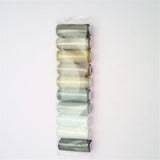 Maxbell 24Pcs/Set Hand Sewing Curved Needles & Threads for Carpet Repair Upholstery