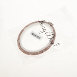 Maxbell 2xPlastic Oval Cross Stitch Hoops Needlework Embroidery Sewing Hoop 12x15cm