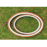 Maxbell 4pcs Plastic Oval Cross Stitch Hoops Needlework Embroidery Sewing Hoops