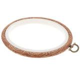 Maxbell 2xPlastic Oval Cross Stitch Hoops Needlework Embroidery Sewing Hoop 12x15cm