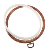 Maxbell 4pcs Plastic Oval Cross Stitch Hoops Needlework Embroidery Sewing Hoops