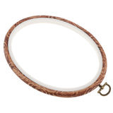 Maxbell 4pcs Plastic Oval Cross Stitch Hoops Needlework Embroidery Sewing Hoops