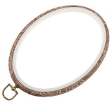 Maxbell 4pcs Plastic Oval Cross Stitch Hoops Needlework Embroidery Sewing Hoops
