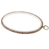 Maxbell 4pcs Plastic Oval Cross Stitch Hoops Needlework Embroidery Sewing Hoops