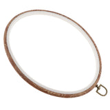 Maxbell 4pcs Plastic Oval Cross Stitch Hoops Needlework Embroidery Sewing Hoops