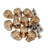 Maxbell 20 Sets Skull Studs Rivets Punk Rock DIY Spikes Shoes Bags Decor