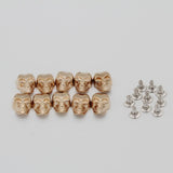 Maxbell 20 Sets Skull Studs Rivets Punk Rock DIY Spikes Shoes Bags Decor