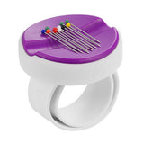 Maxbell Wrist Magnetic Pin Holder & Colorful Pearl Head Sewing Pins for Dressmaker