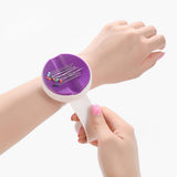 Maxbell Wrist Magnetic Pin Holder & Colorful Pearl Head Sewing Pins for Dressmaker