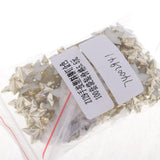 Maxbell 100 Sets Plastic Star Studs Rivets Snap Fasteners for Clothes Decor Gold