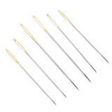 Maxbell 9Pcs/set Steel Curved Needles for Hand Sewing Embroidery Cross Stitch Crafts