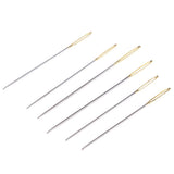 Maxbell 9Pcs/set Steel Curved Needles for Hand Sewing Embroidery Cross Stitch Crafts