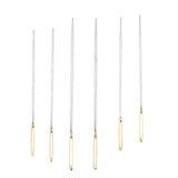 Maxbell 9Pcs/set Steel Curved Needles for Hand Sewing Embroidery Cross Stitch Crafts