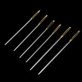 Maxbell 9Pcs/set Steel Curved Needles for Hand Sewing Embroidery Cross Stitch Crafts