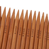 Maxbell 93pcs Bamboo Double Pointed Knitting Needles Circular Knitting Needles Set