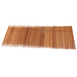 Maxbell 93pcs Bamboo Double Pointed Knitting Needles Circular Knitting Needles Set