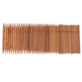 Maxbell 93pcs Bamboo Double Pointed Knitting Needles Circular Knitting Needles Set