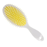Maxbell Maxbell Fashion English Letter Hairbrush Round Hair Brush Straightener Comb Black