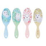 Maxbell Maxbell 1 Piece Cute Cartoon Pattern Hair Brush Plastic Massage Comb for Girl Pink