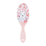 Maxbell Maxbell 1 Piece Cute Cartoon Pattern Hair Brush Plastic Massage Comb for Girl Pink