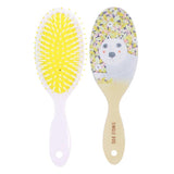 Maxbell Maxbell 1 Piece Cute Cartoon Pattern Hair Brush Plastic Massage Comb for Girl Yellow
