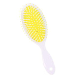 Maxbell Maxbell 1 Piece Cute Cartoon Pattern Hair Brush Plastic Massage Comb for Girl Yellow