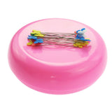 Maxbell Round Magnetic Sewing Pin Holder Pin Cushion with 85pcs Patchwork Pins