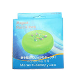 Maxbell Round Magnetic Sewing Pin Holder Pin Cushion with 85pcs Patchwork Pins