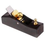 Maxbell 2pcs Leathercraft Wood Flat Curved Sole Skiver Plane Safety Skife Cutter