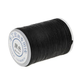 2 Roll Waxed Polyester Braided Thread with Beeswax for Leather Craft Sewing