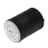 2 Roll Waxed Polyester Braided Thread with Beeswax for Leather Craft Sewing