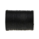 2 Roll Waxed Polyester Braided Thread with Beeswax for Leather Craft Sewing