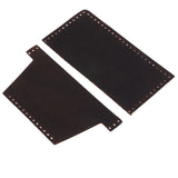 Maxbell DIY Leather Purse Kit Leather Blanks Set for Making Bifold Wallet Coffee