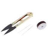 Maxbell DIY Leather Purse Kit Leather Blanks Set for Making Bifold Wallet Coffee
