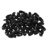 Maxbell 200pcs Plastic Toggle Spring Clasp Stop Single Hole Cord Locks